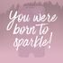 Showtime Glitter Glass (Pink) for Apple iPhone 6/6s/7/8 Plus