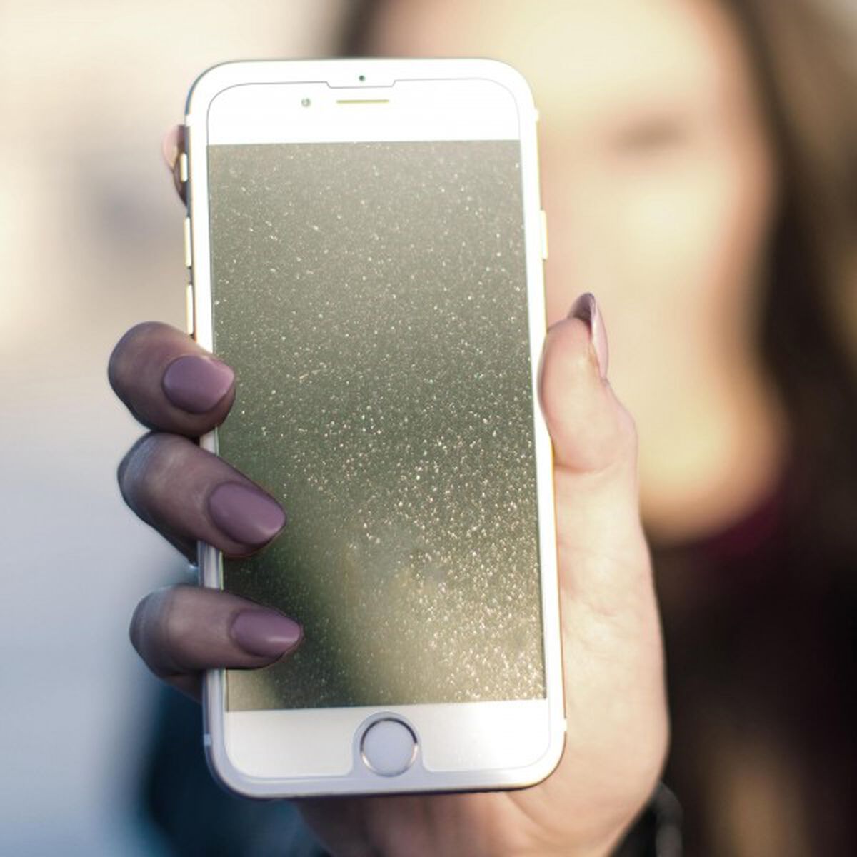 Showtime Glitter Glass (Gold) for Apple iPhone 6/6s/7/8 Plus