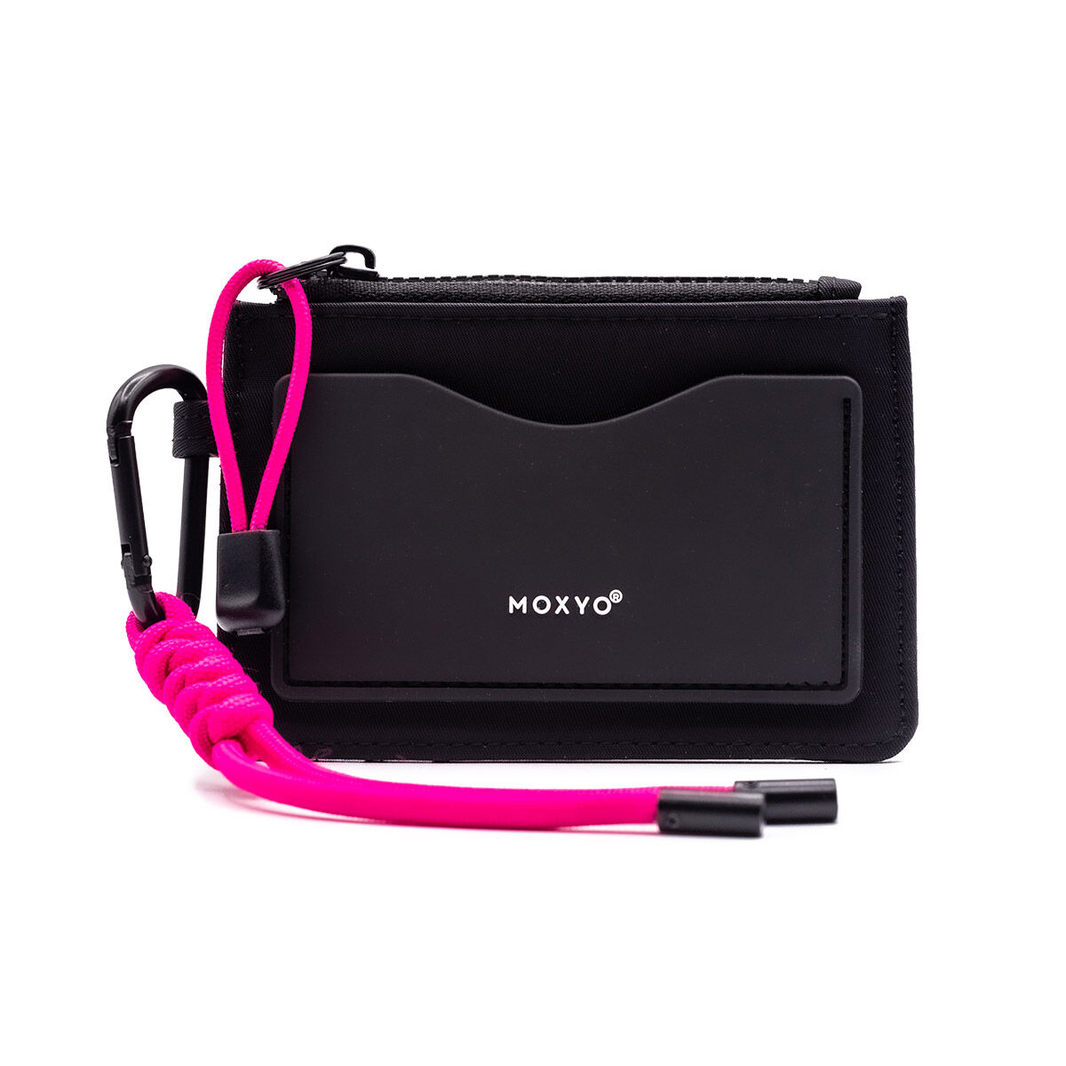 Urban Card Wallet, Bag, Credit Card, Coin Purse, Carabiner, Black