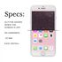Showtime Glitter Glass (Pink) for Apple iPhone 6/6s/7/8 Plus