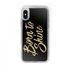 Born to Shine Liquid Glitter Case (Gold) for Apple iPhone X
