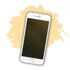 Showtime Glitter Glass (Gold) for Apple iPhone 6/6s/7/8 Plus