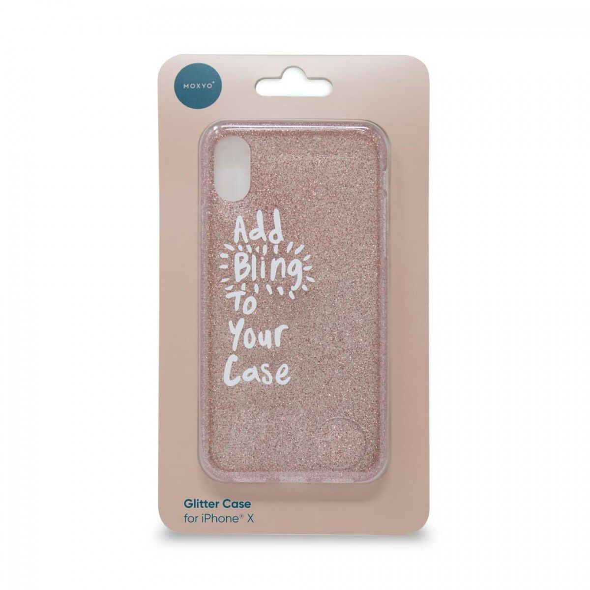 Showtime Glitter Case (Rose Gold) for Apple iPhone X